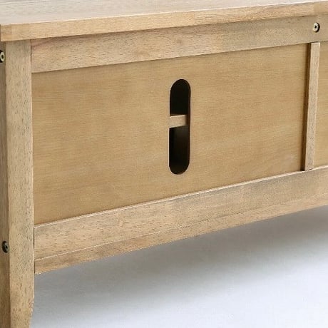 OAK WOOD TV  BOARD  / W1050xD360xH400mm  / ローボード / テレビラック / ビンテージスタイル / Rasic