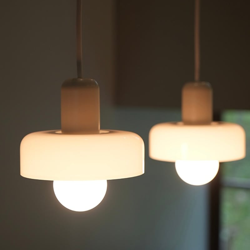 GRASS PENDANT 60 / ルンナ ガラスペンダントライト / white , gr