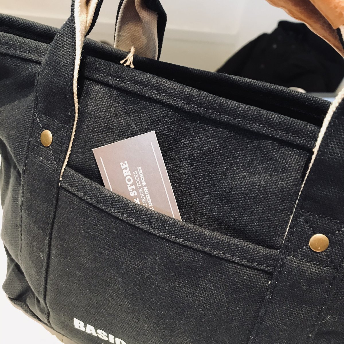キャンバス トートバッグ / ネイビー CANVAS TOTE BAG［NV