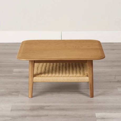 LIVING TABLE 02 / アッシュ無垢のリビングテーブル / SQUARE , ARCH