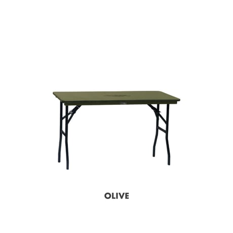 FOLDING MIL WORKTABLE / GRAY , OLIVE / フォールディング ミル ワークテーブル /  折り畳みテーブル / インダストリアルインテリア / サイドテーブル