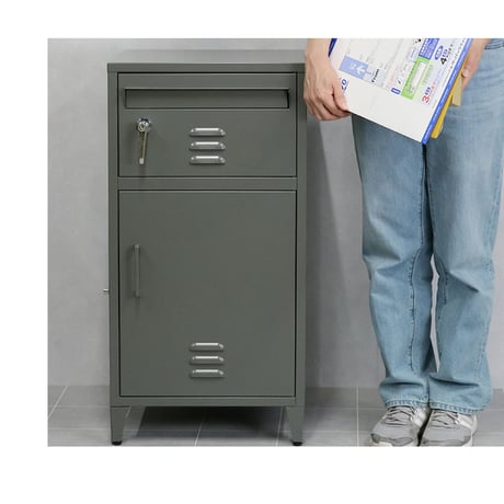 N°01 / Delivery Box / U.S ポスト一体型宅配ボックス / BEIGE , GREEN , GRAY