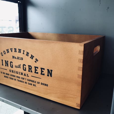 STACKING WOOD BOX / ウッドボックス リビング収納 木箱 / WOOD BOX 1BOX