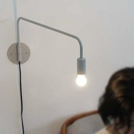 BRACKET LIGHT / Mサイズ / GRAY " BLACK / E17口径 LED電球専用  / HS3247