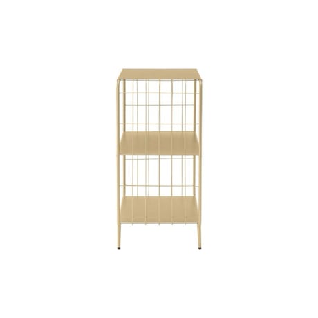WIRE DESIGN shelf / BEIGE , ORANGE , BLUE / シンプルなフォルムと開放感のあるアクセントシェルフ