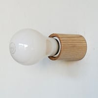Wood Recep LIGHT / シリンダー / ウッドレセップカバーシリンダー / natural / アッシュ材 / LED電球専用