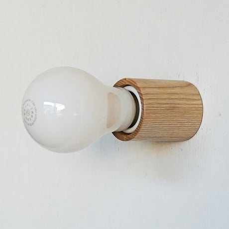 Wood Recep LIGHT / シリンダー / ウッドレセップカバーシリンダー / natural / アッシュ材 / LED電球専用