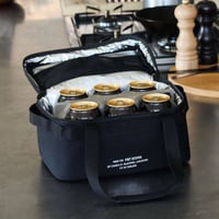 FIELD COOLER BAG / 360ml缶を6本 がジャストフィット / フィールドクーラーバッグ / WOLF BROWN , BLACK / 保冷バッグ POST GENERAL