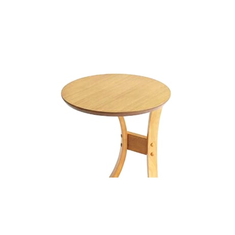 ROUND SIDE TABLE /ノートPCが乗せれる木製でおしゃれなサイドテーブル  / ソファサイド テーブル / 円形 ラウンドテーブル
