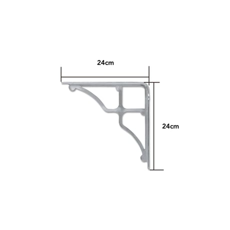 SHELF BRACKET  L / 壁面の収納も古典の佇まいと現代の使いやすさが溶け合い長く使うほど表情を増すブラケットLサイズ / 1本 ネイキッド