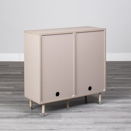 NATURAL × GRAY CABINET 45 / 90 収納キャビネット / アジャスター / リビング収納