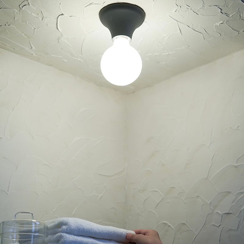 Flare ceiling light / white , gray / シンプルでモダンな工