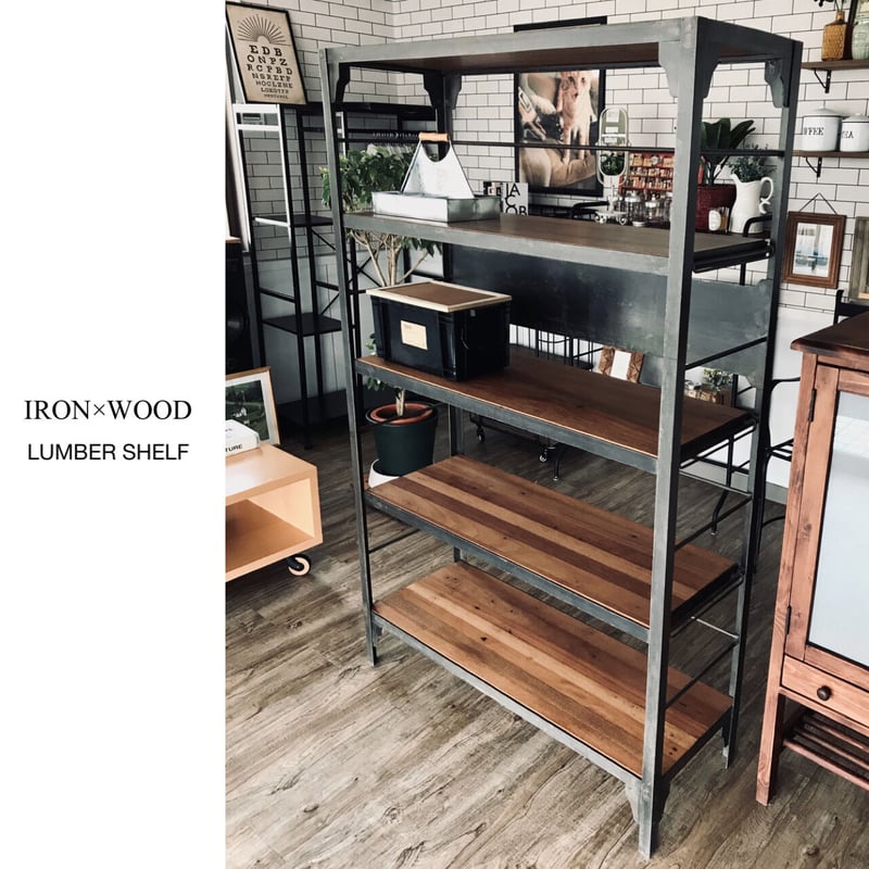 ◼️USED furniture / unico / japan LUMBER SHELF /...