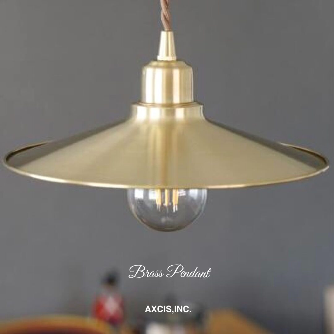 BRASS PENDANT LIGHT / 真鍮 ペンダントライト / Mサイズ
