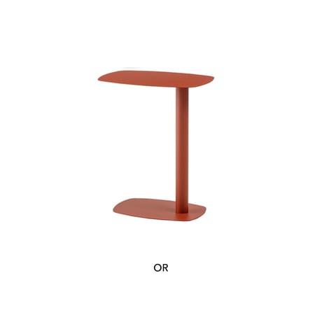 MAT STEEL SIDE TABLE / 無駄のないシンプルなデザインがモダンでスタイリッシュなテーブル /