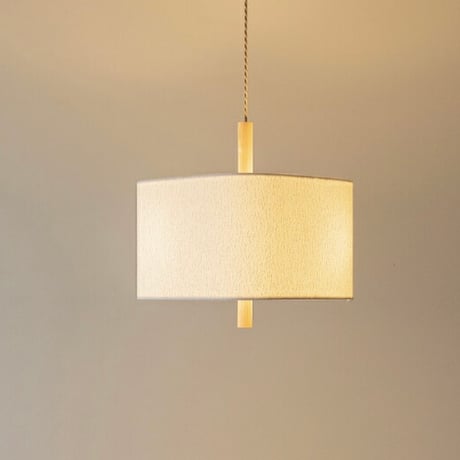 Somnoler pendant light / 角丸のゆるやかなスクエアフォルムでリラックスした雰囲気をつくる2灯ペンダントライト / E26 LED電球 / アッシュ材