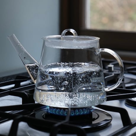 LAPI grass kettle & tea pot / 耐熱ガラスのケテル , ティーポット