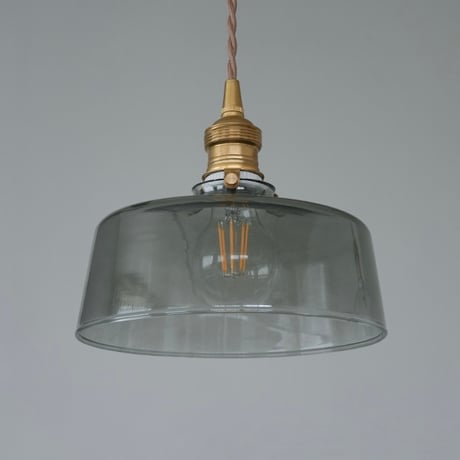 GRASS SHADE × BRASS PENDANT LIGHT / E26 / オリス / 真鍮灯具 60cm / シーリングカバー付き