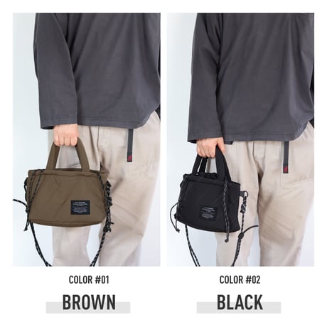 SHOULDER COOLER TOTE  / BROWN , BLACK , GRAY , BLUE / ランチバッグ / デイリーユースのショルダーバッグ