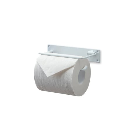 IRON stylish TOILET PAPER HOLDER S + SHELF L  / シンプルで清潔感のあるシェルフ&トイレットペーパーホルダー / シングル