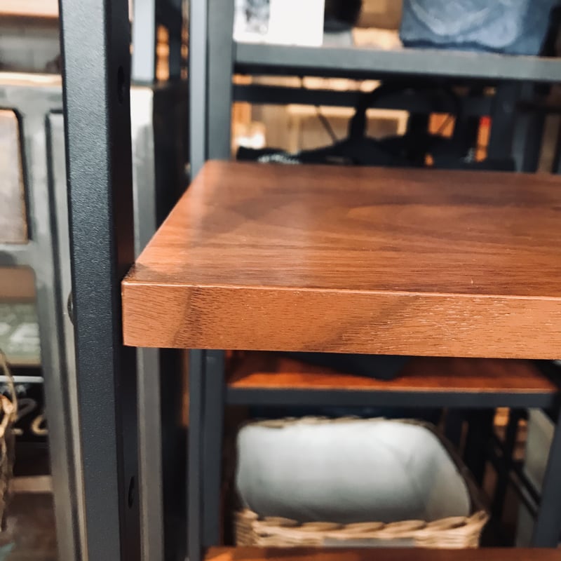 ♥アンセム♥ウォールナット♥マガジンラック♥ スチールラック 絵本収納