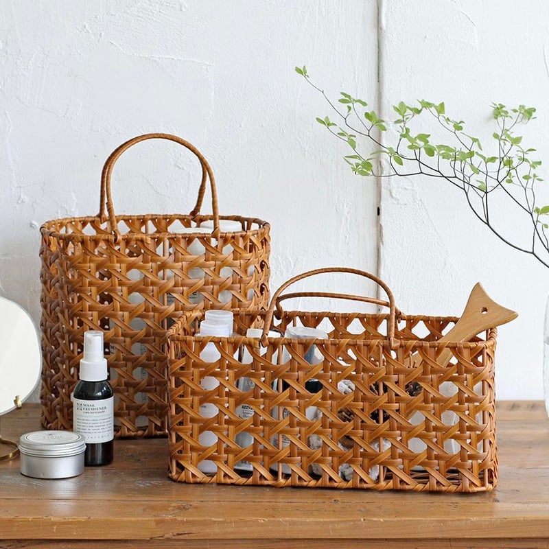 UTILE Octa / オーバルとレクトのバッグバスケット / BASKET BAG / O