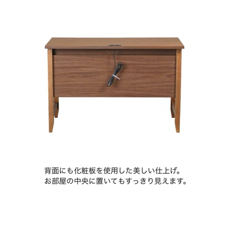RUBBER WOOD RETRO DESK 110 / 幅110×奥行50×高さ72cm