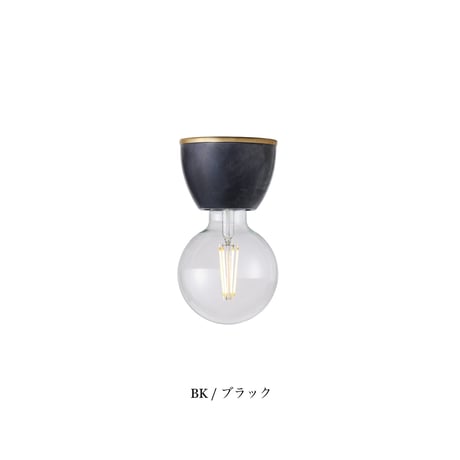 Marble-ceiling light / ダウンライト シーリングライト  1灯 E26 60W  電球別売 ソケットのみ 真鍮 / 大理石 LED対応 / シンプル 北欧