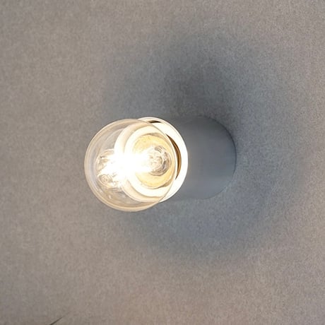 Cylinder light / 限りなくシンプルに仕上げたレセップライト / シャープなアルミニウムと上質な輝きの真鍮 / LED電球専用 / 壁付け照明 / シリンダーライト