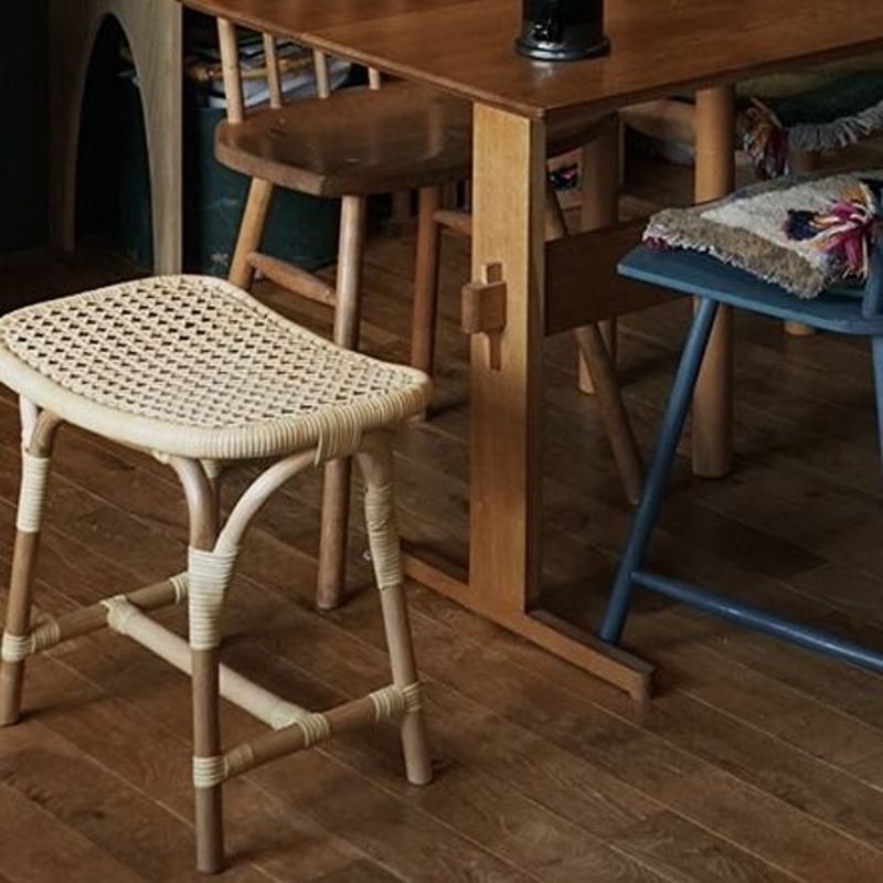 RATTAN STOOL by tuttu / ラタンスツール スクエア / 椅子 / リ