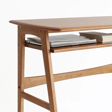 WOOD DESK / シンプルで美しいデザインの木製デスク / オーク材 突板