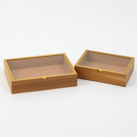 OAK WOOD コレクションBOX / STAND GRASS TOP /
