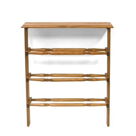 PINE WOOD RACK / 繊細なディテールが美しいスタンドシェルフ / パイン シューズラック / NEIN MARKE
