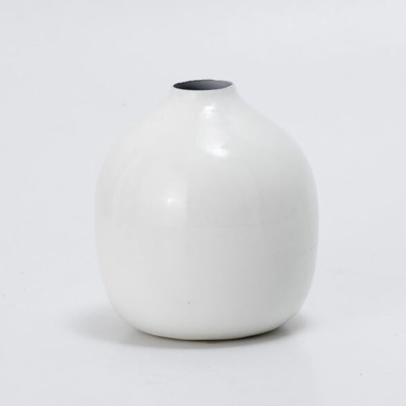 シルバー1輪刺し シルバー1輪刺し AXCIS DRY FLOWER VASE / 琺瑯素材とアイアン