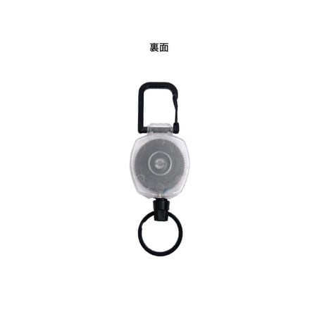 3COLOR CORD REEL KEY HOLDER / 鍵やIDケースをスマートに携帯できるリール式キーホルダー / コード82cm