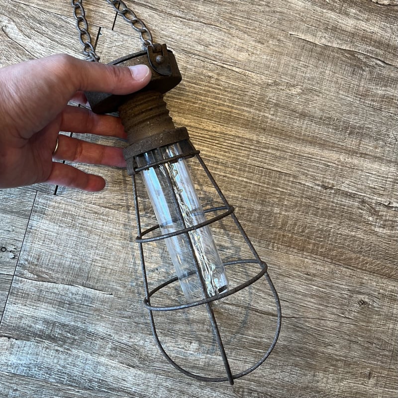 VINTAGE CHAIN LAMP / アイアン ヴィンテージ ランプ LED電球 VINTAGE CHAIN LAMP / アイアン ヴィンテージ ランプ LED電球