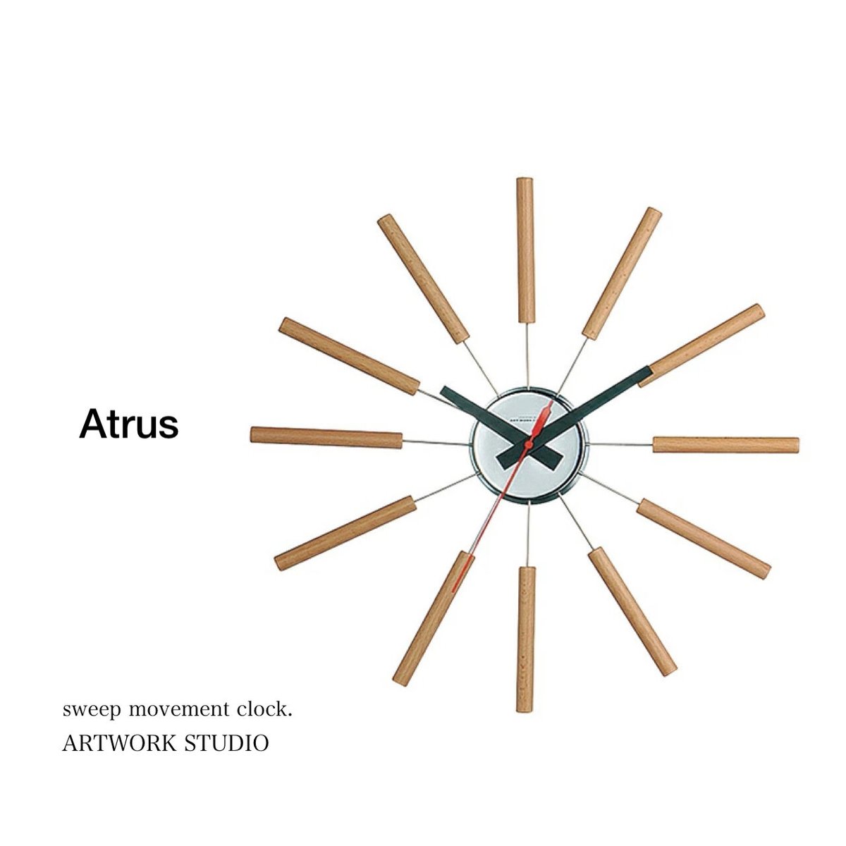 ARTWORK STUDIO ATRAS -wall clock / 掛け時計 / モダン