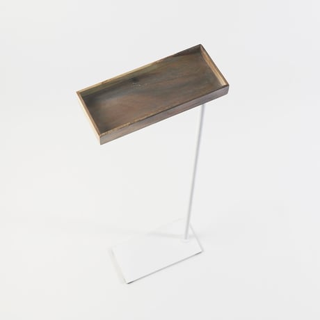 IRON × WOOD UMBRELLA STAND with TRAY / WHITE , BLACK / アンブレラスタンド / 傘立て