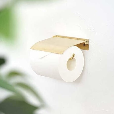 flap toilet paper holder / アイアン素材 真鍮素材 / アイアンペーパーホルダー / シンプル / トイレット アイアンパーツ