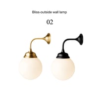 Bliss-outside wall lamp 2 / 屋内・屋外兼用 / エントランスライト / ウォールランプ / 外灯 / 電球なし / ARTWORK STUDIO