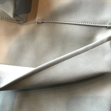 ウォールポケット+ティッシュケース ▷GRAY ▷DARK GRAY / 壁面収納 / レター収納