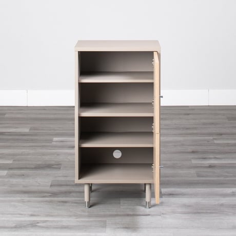 NATURAL × GRAY CABINET 45 / 90 収納キャビネット / アジャスター / リビング収納