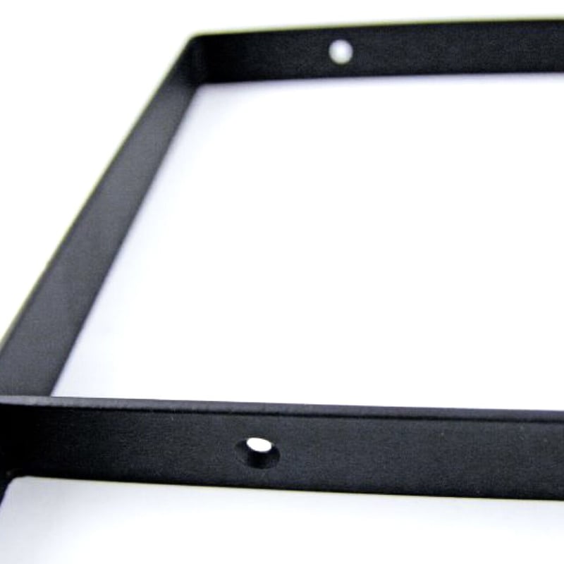 アイアンスクエアウォールシェルフ / M : 2段 / 約w20×d245×h340mm /