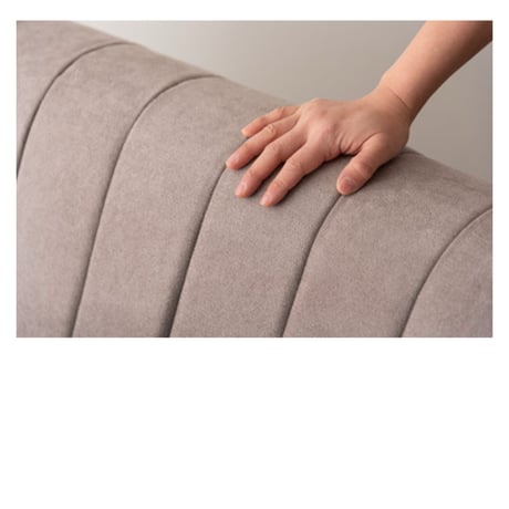 FLOOR SOFA / しっかりとした座り心地の1人掛けソファ / BEIGE , CHACOAL GRAY