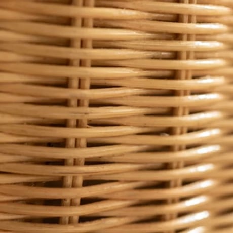 STOOL for PET HOUSE / ペットスツール /ラタン/ 座面取り外し可 / 内クッション取り外し可