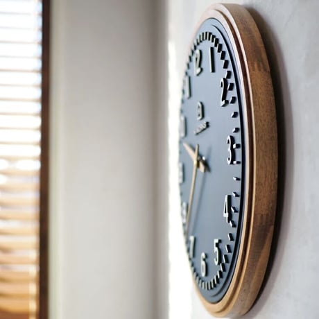 Ekolu wall clock" / エコル ウォールクロック / 掛け時計  北欧 ミッドセンチュリー  サイズ / Φ30×D3cm 1.0kg