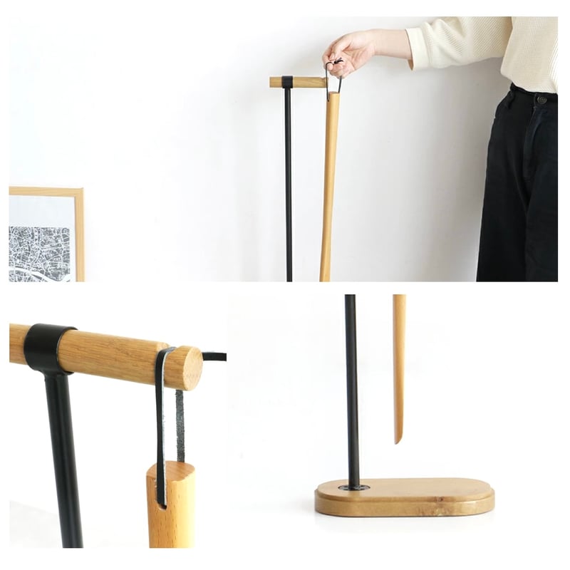 FUJITO x DDF shoehorn シューホーン 靴べら デザイン 木工 こだわりの逸品でいってらっしゃいしたい「FUJITOの靴べら