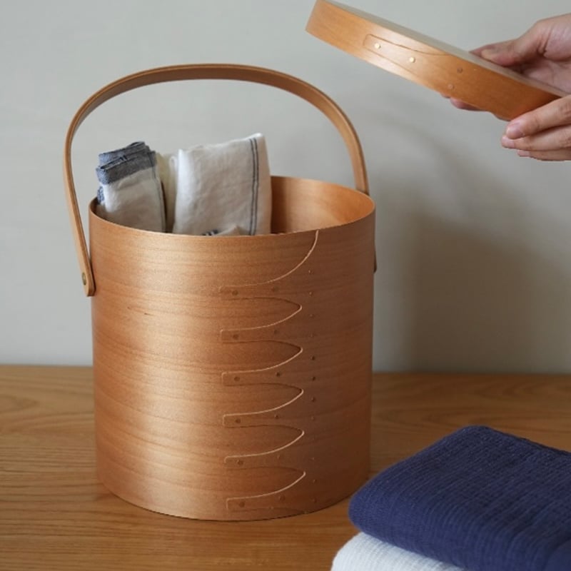 SHAKER ROUND HANDLE BOX M L / シェーカーハンドルボックス / ラ