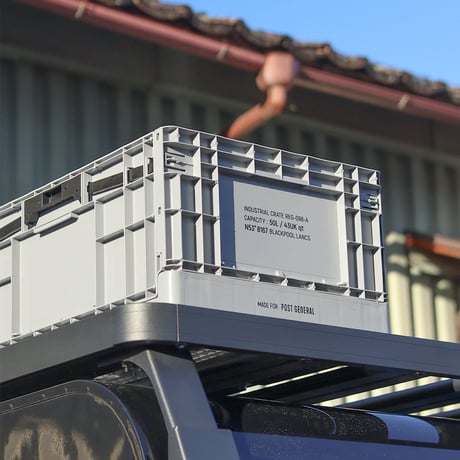 INDUSTRIAL FOLDABLE CRATE 04 / 4 BOXセット / インダストリアル フォルダブルクレート
