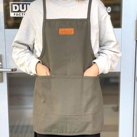EMエプロン / DENIM  / HICKORY STRIPE / ショート丈エプロン / LENGTH 63cm /kitchen, camp